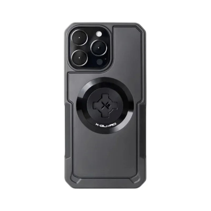 X-GUARD Smart Tracking Motorcycle Phone Holder Cover for iPhone 15 PRO 360 Degrees Flexible Plastic TPU Holder Mobile Phone