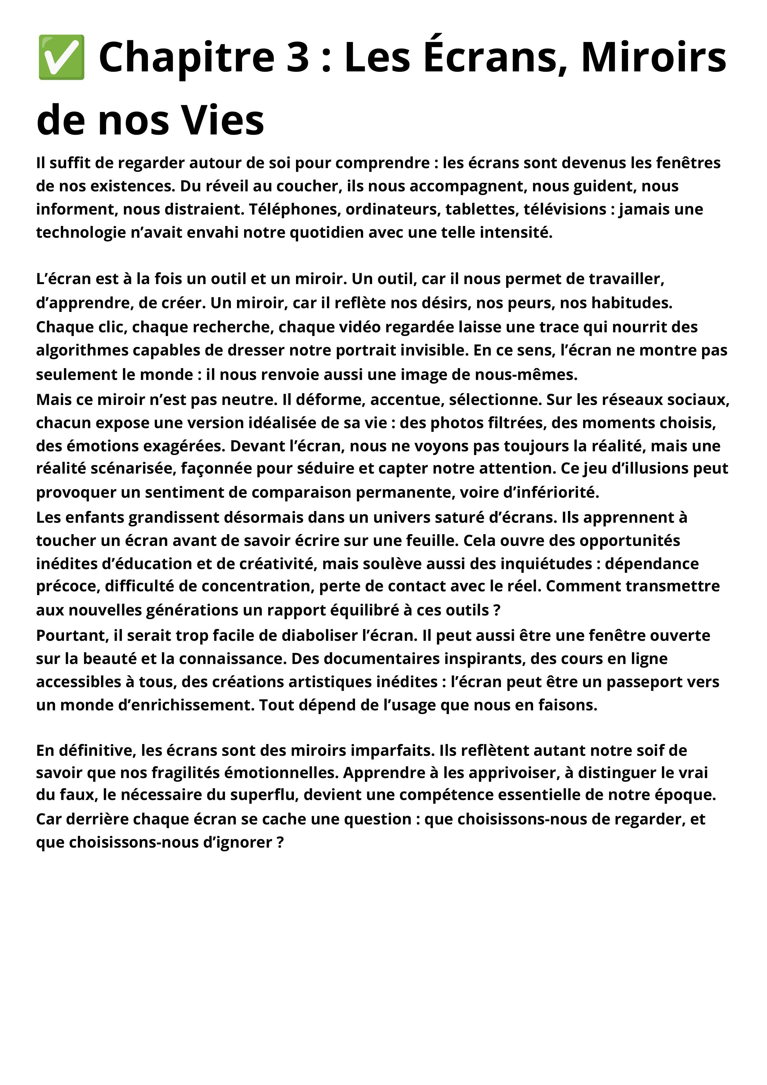Quand la Technologie rencontre l’Ame