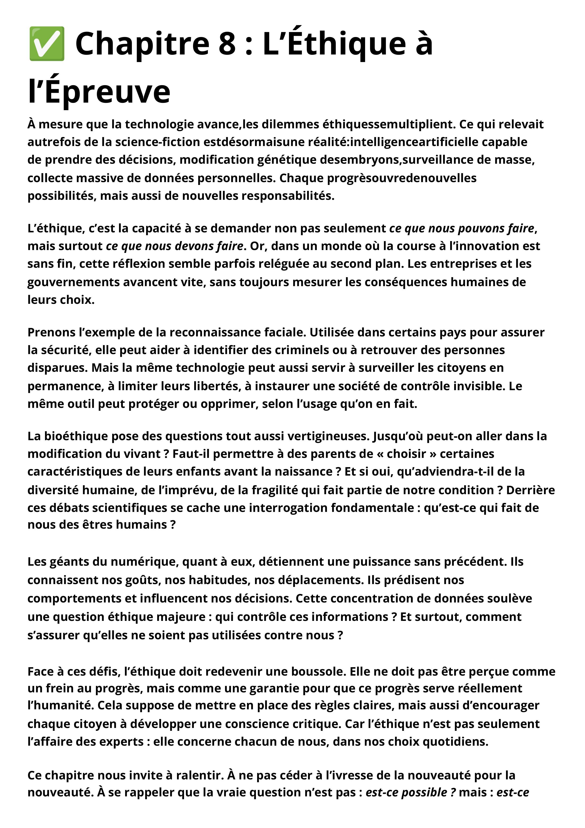 Quand la Technologie rencontre l’Ame