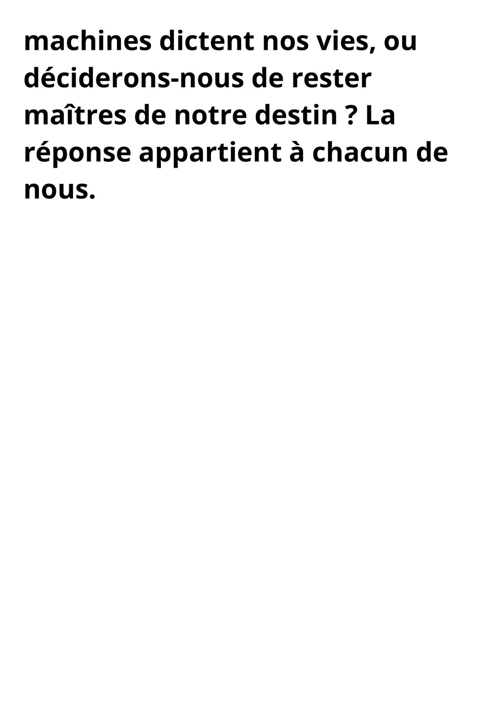 Quand la Technologie rencontre l’Ame
