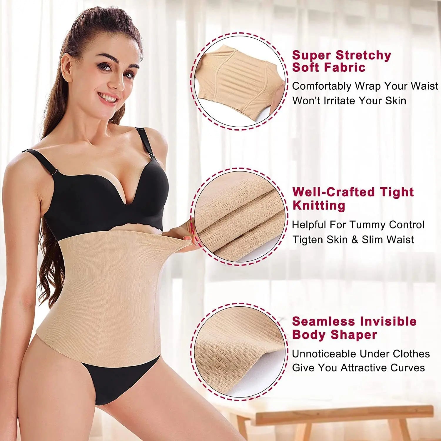 2-IN-1 Postpartale Bauch-Erholungsbänder, Body Shaper, Taillentrainer, Bauchstraffungsgürtel