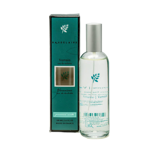 Eau De Toilette Spray - Luxury Long-Lasting Fragrance - Vervain Scent - Elegant Perfume Gift - Made in France - 3.5 Oz